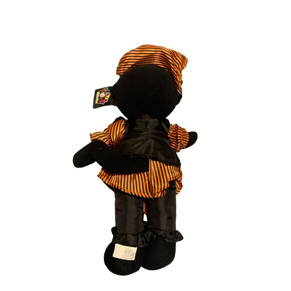 New Toy Works Felix The Cat Plush Stuffed Animal Doll Toy Orange Black Outfit Ha - Picture 4 of 6